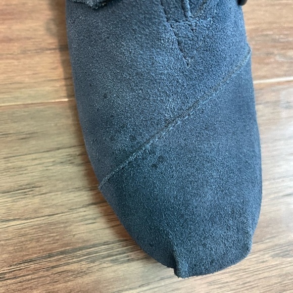 TOMS Desert Suede Wedge Booties- Sz 8.5 - Picture 3 of 10